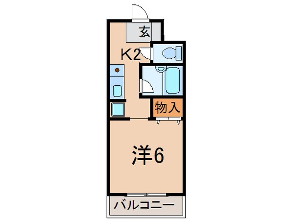 ＥＸＣＥＬＣＯＵＲＴ１２４－Ｂの物件間取画像